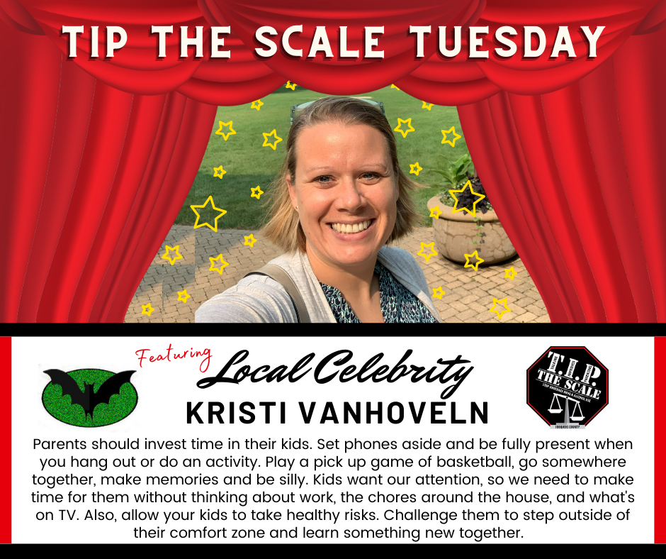 TIP Celebrity Feature Kristi VanHoveln Graphic
