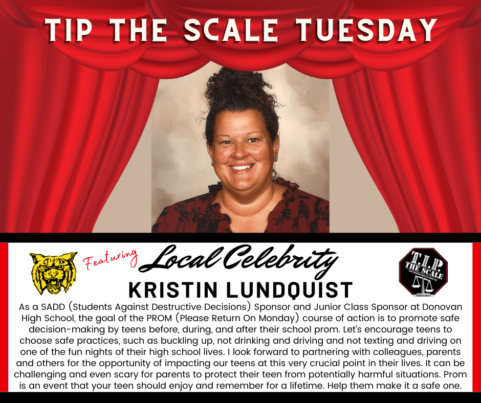 TIP Celebrity Feature Kristin Lundquist Graphic