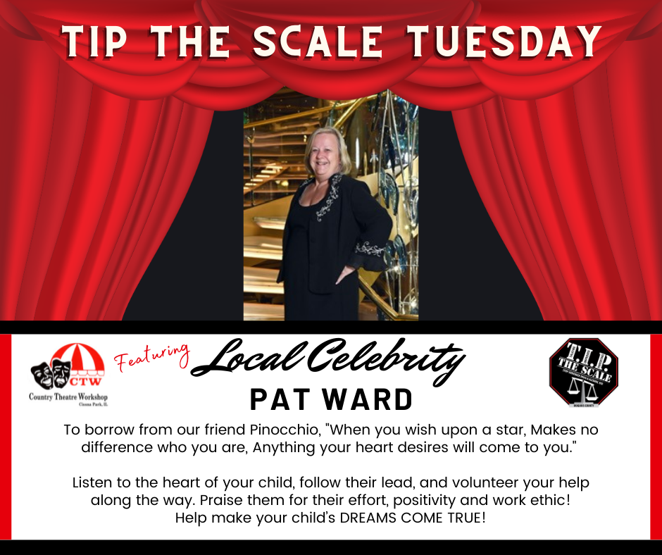 TIP Celebrity Feature Pat Ward Graphic