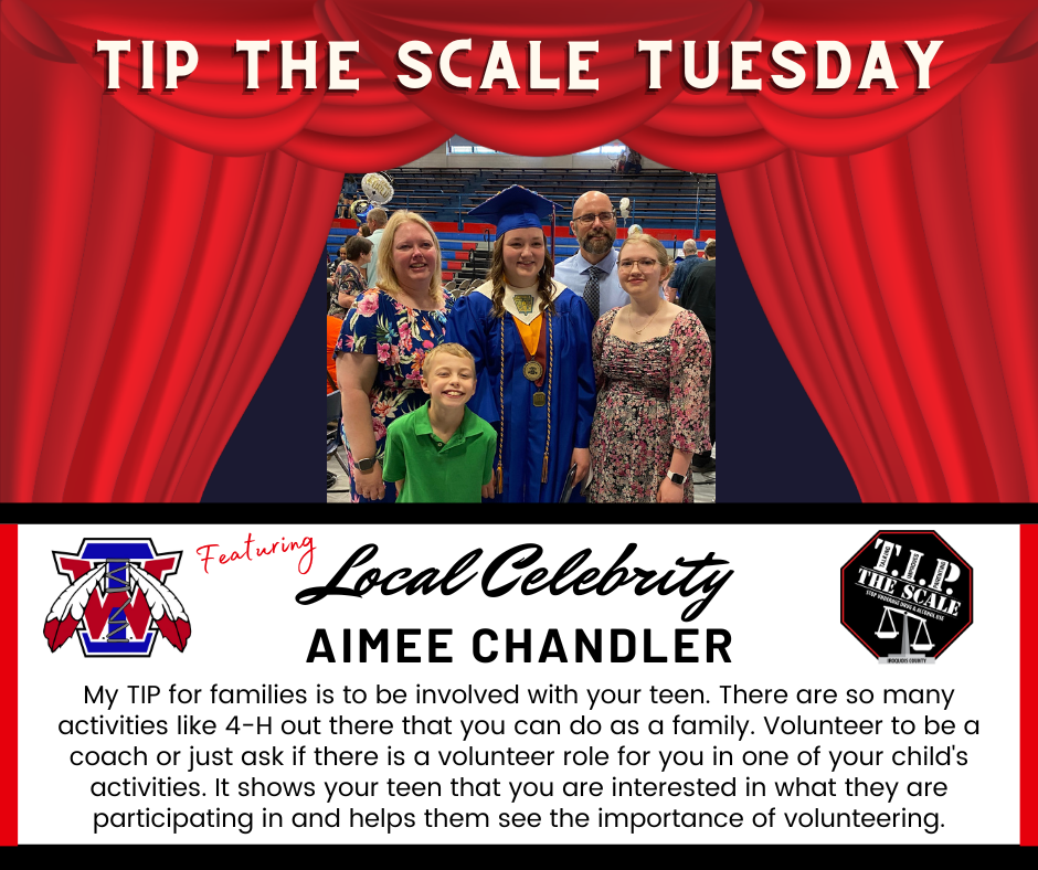 TIP Celebrity Feature Aimee Chandler Graphic