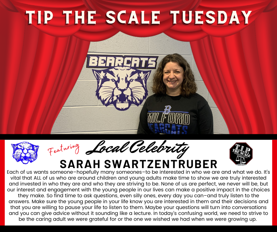 TIP Celebrity Feature Sarah Swartzentruber Graphic