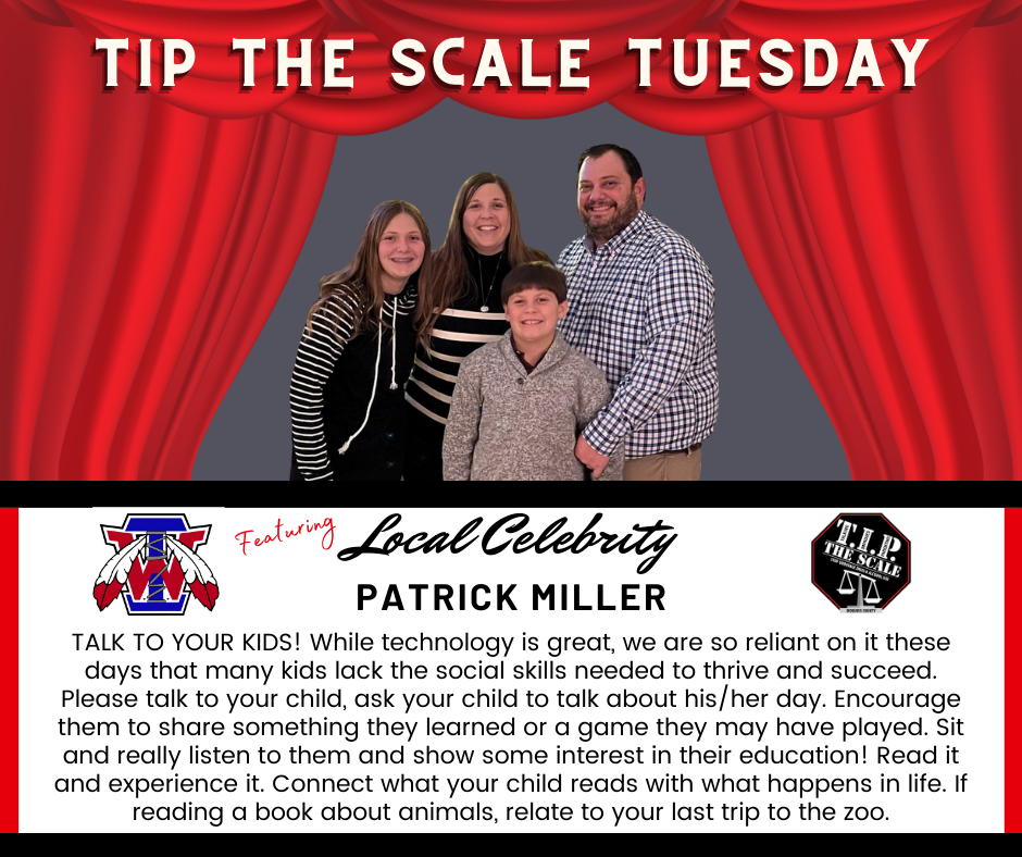 TIP Celebrity Feature Patrick Miller Graphic