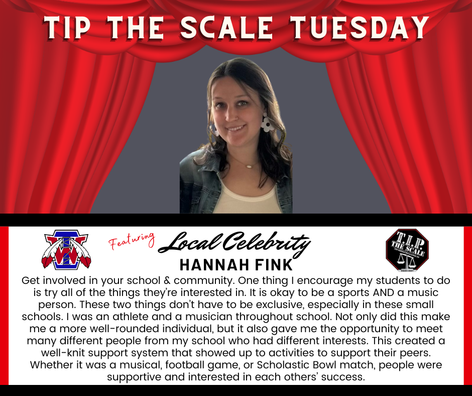 TIP Celebrity Feature Hannah Fink Graphic