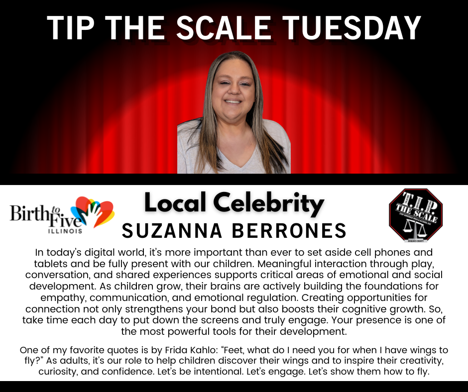 TIP Celebrity Feature Suzanna Berrones Graphic