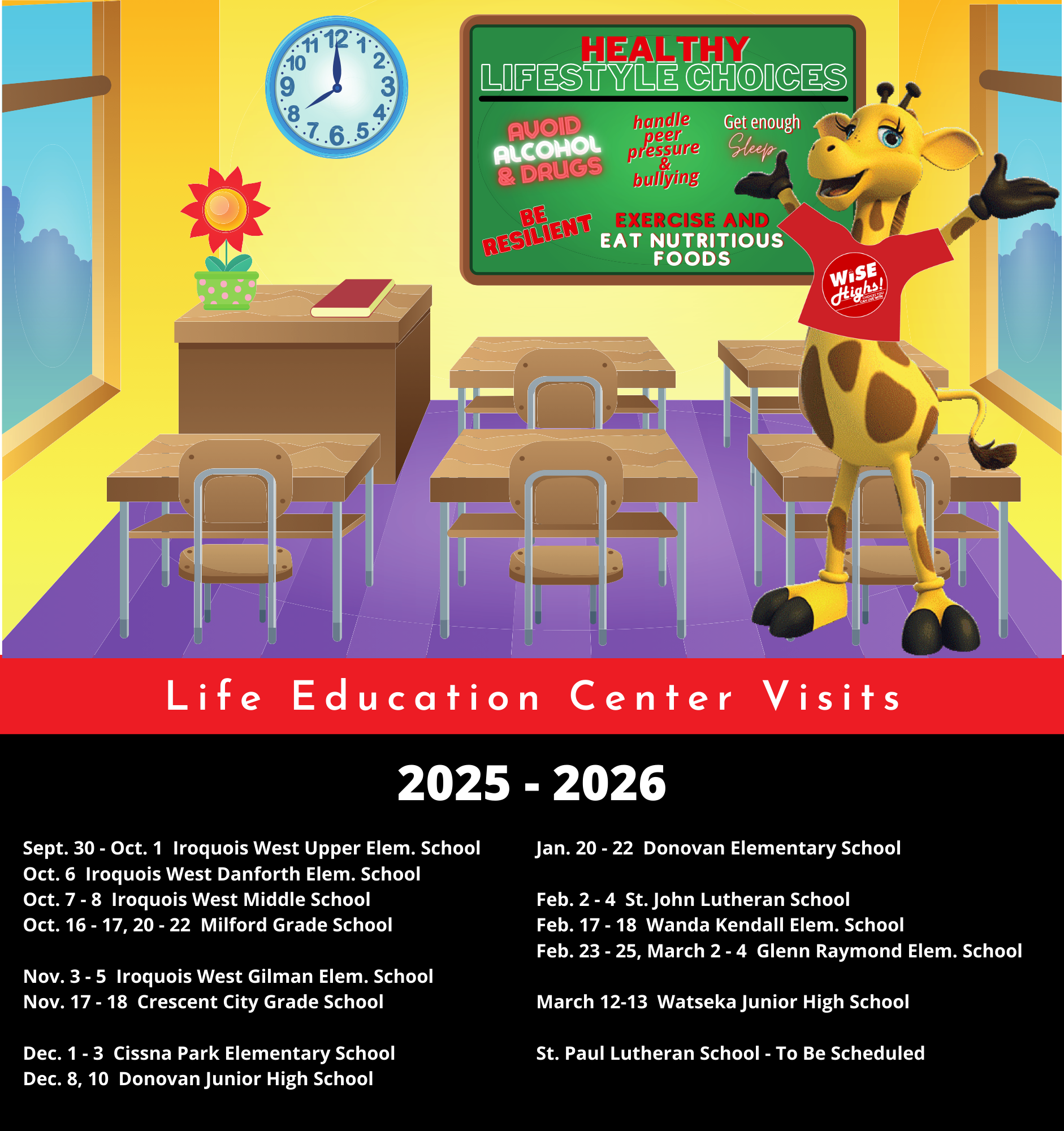 2025-2026 Iroquois County LEC Visit Schedule (2) 2025-2026 Iroquois County LEC Visit Schedule (2)